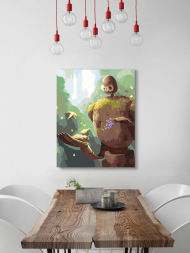 Картина по номерам "Небесный замок Лапута"