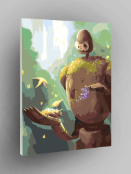 Картина по номерам "Небесный замок Лапута"