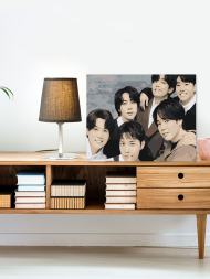 Картина по номерам "BTS вместе"