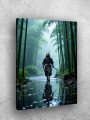 Постер на холсте &amp;quot;Самурай в бамбуковом лесу&amp;quot;