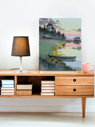 Картина по номерам "Церковь"