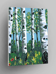 Raqamlar bo&#039;yicha rasm &quot; Qarag&#039;aylar&quot;