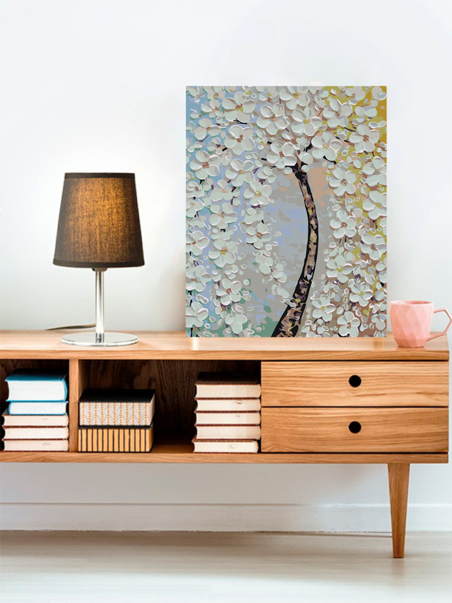 Картина по номерам &amp;quot;Огромный цветок&amp;quot;