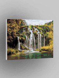Картина по номерам &amp;quot;Водопад&amp;quot;