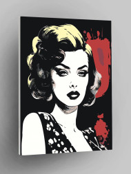 Картина по номерам &amp;quot;Роковая женщина&amp;quot;
