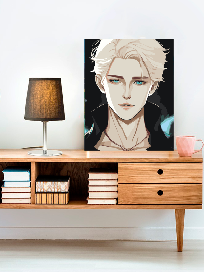 Картина по номерам &amp;quot;Парень аниме&amp;quot;