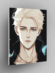 Картина по номерам &amp;quot;Парень аниме&amp;quot;