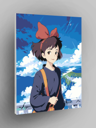 Картина по номерам "Ведьмина служба доставки"