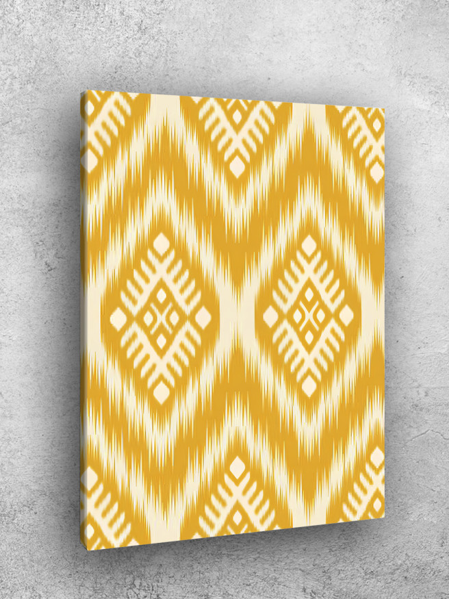 Holstga bosilgan poster &amp;quot;Oltinrang sharqona naqsh&amp;quot;