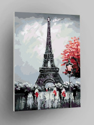 Картина по номерам &amp;quot;Эйфелева башня&amp;quot;