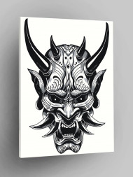 Raqamlar bo&#039;yicha rasm &quot;Jinning yuzi&quot;