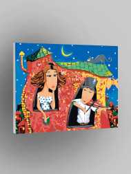 Картина по номерам &amp;quot;Ночная романтика&amp;quot;