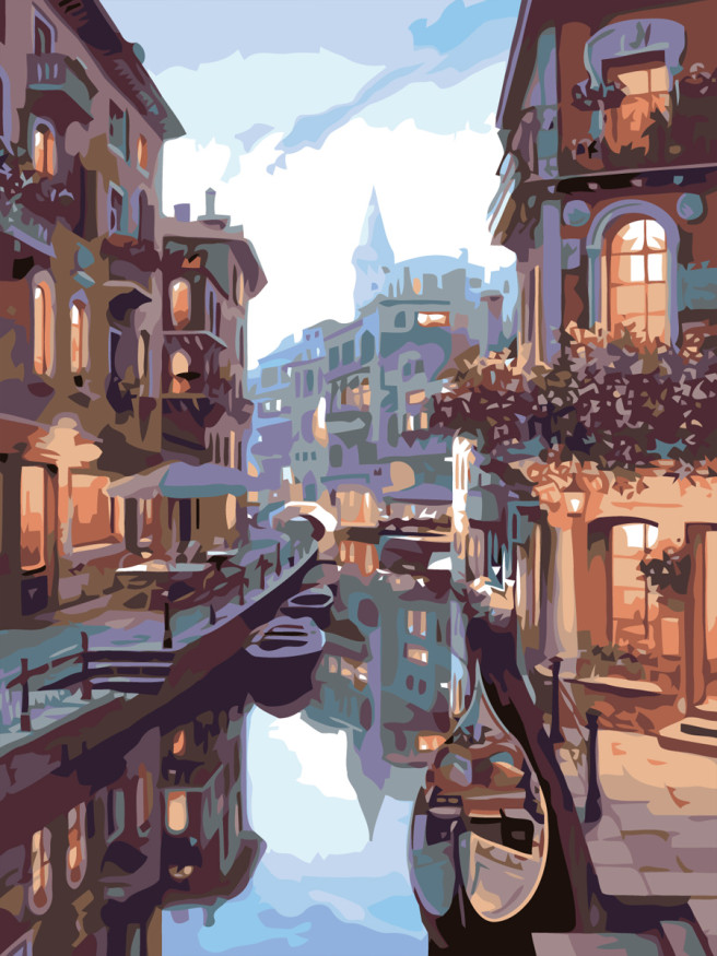 Картина по номерам &amp;quot;Венеция&amp;quot;