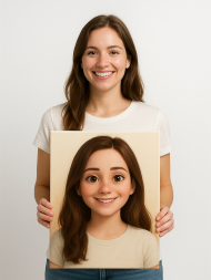 Постер на холсте по ФОТО стилизованный