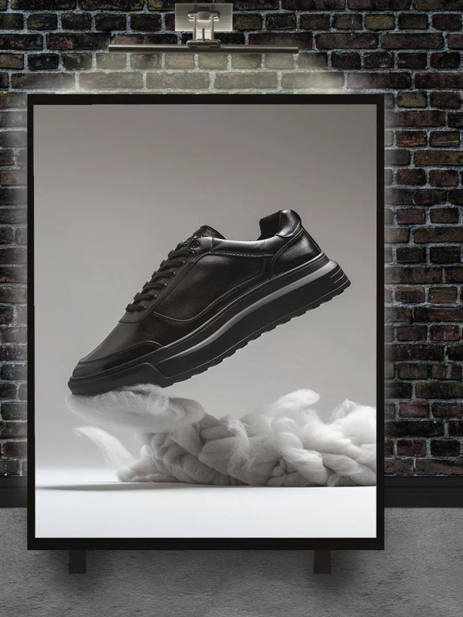 Holstga bosilgan poster &amp;quot;Qadamlar yengilligi&amp;quot;