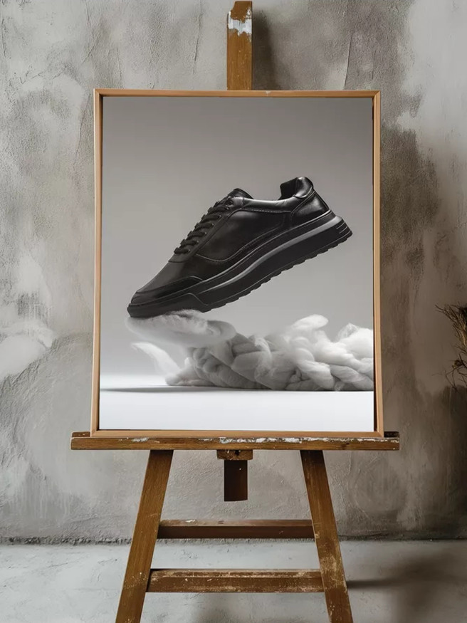 Holstga bosilgan poster &amp;quot;Qadamlar yengilligi&amp;quot;