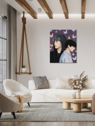 Картина по номерам "BTS Ви и Джонгук"