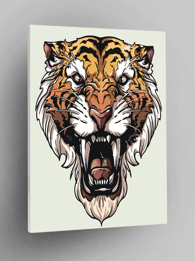 Raqamlar bo&amp;#039;yicha rasm &amp;quot;Yo&amp;#039;lbars&amp;quot;