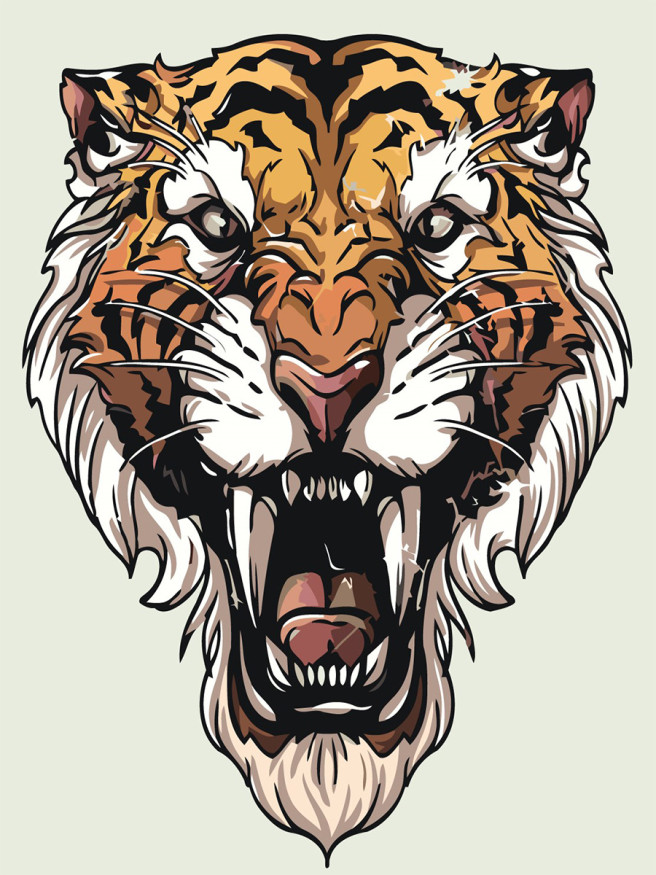 Raqamlar bo&amp;#039;yicha rasm &amp;quot;Yo&amp;#039;lbars&amp;quot;