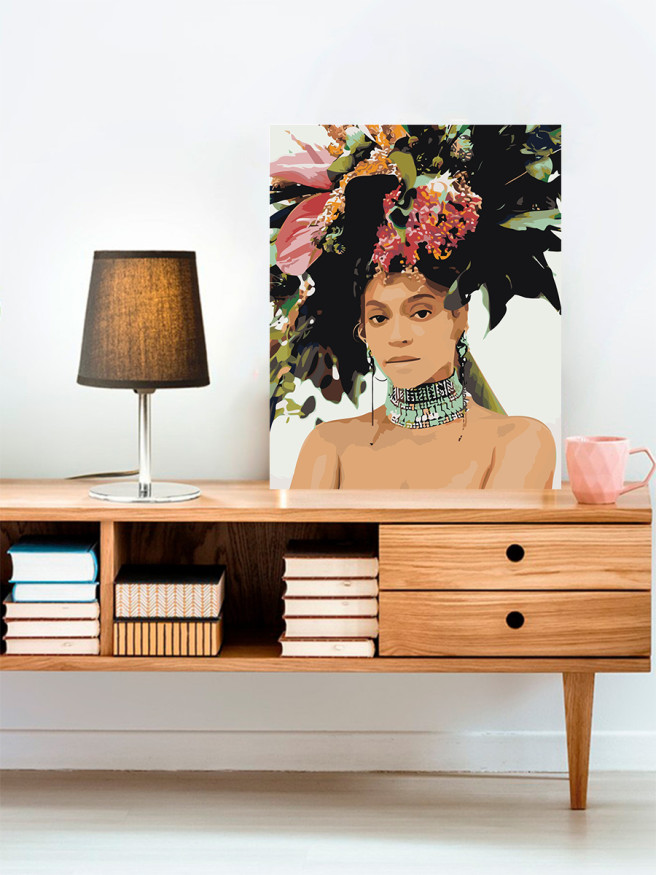 Raqamlar bo&amp;#039;yicha rasm &amp;quot;Beyonce&amp;quot;