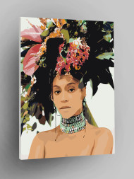 Картина по номерам &amp;quot;Бейонсе&amp;quot;