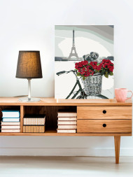 Raqamlar bo&#039;yicha rasm &quot;Parijdagi bir nechta itlar&quot;