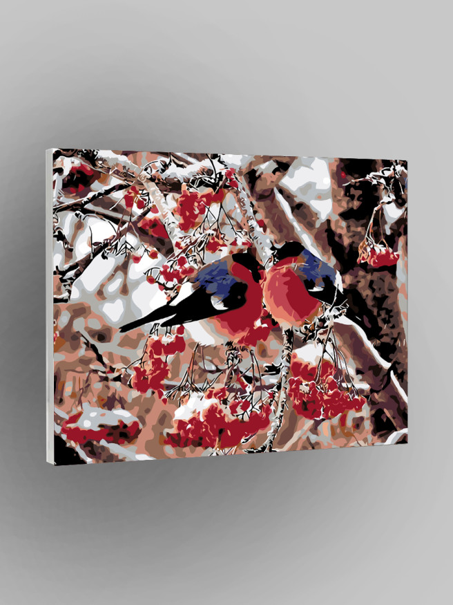 Raqamlar bo&amp;#039;yicha rasm &amp;quot;Snegirlar&amp;quot;