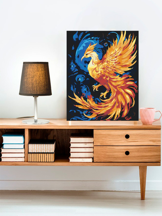 Raqamlar bo&amp;#039;yicha rasm &amp;quot;Feniks&amp;quot;