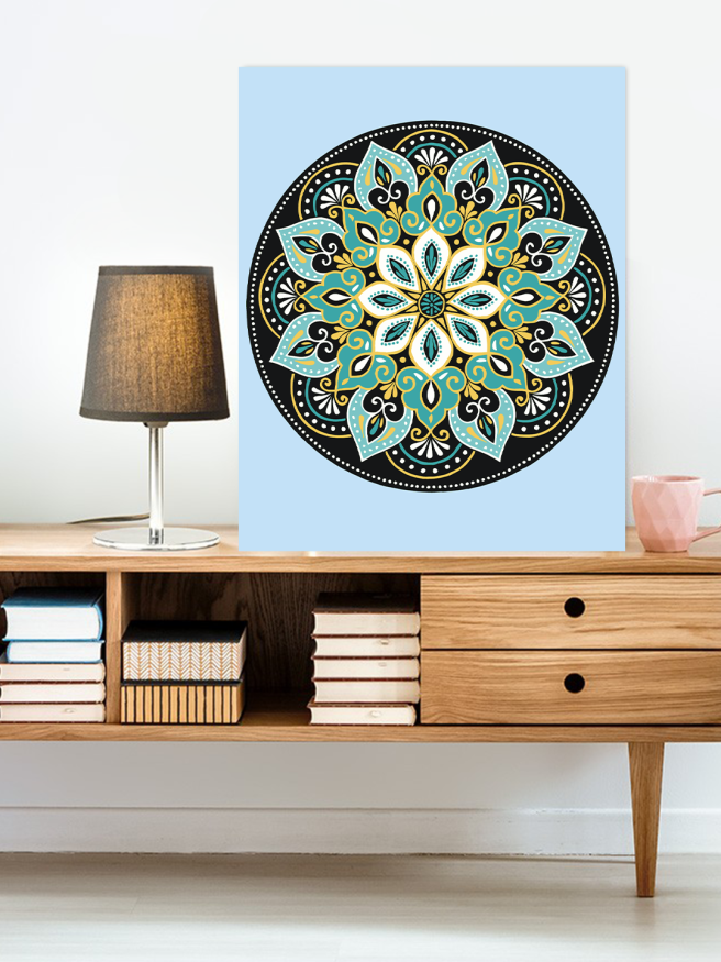 Raqamlar bo‘yicha rasm &amp;quot;Harmoniya barglari&amp;quot;