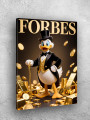 Постер на холсте &amp;quot;Скрудж в золоте Forbes&amp;quot;