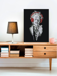 Raqamlar bo&#039;yicha rasm &quot;Quloqchinli odam&quot;