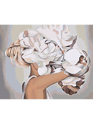 Raqamlar bo&#039;yicha rasm &quot;Boshdagi gullar&quot;