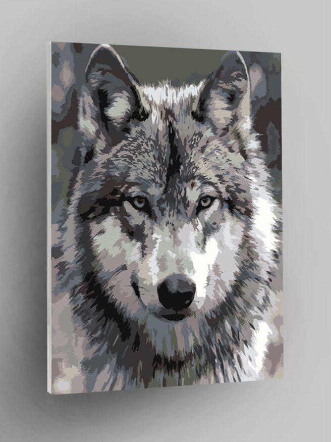 Raqamlar bo&amp;#039;yicha rasm &amp;quot;Kulrang bo&amp;#039;ri&amp;quot;