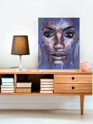 Картина по номерам &amp;quot;Лицо девушки&amp;quot;