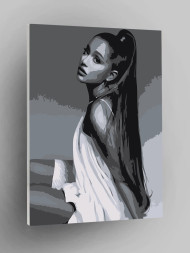 Raqamlar bo&#039;yicha rasm &quot;Ariana Grande&quot;