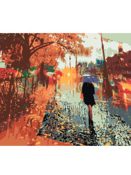 Картина по номерам &amp;quot;Осенний день&amp;quot;