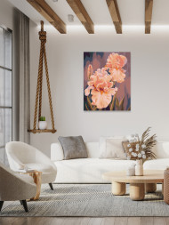 Raqamlar bo&#039;yicha rasm &quot;Bej rang&quot;