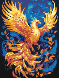 Raqamlar bo&#039;yicha rasm &quot;Feniks&quot;