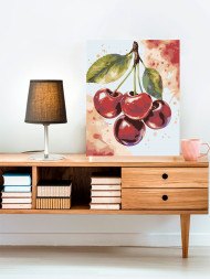 Картина по номерам &amp;quot;Черешня на ветке&amp;quot;