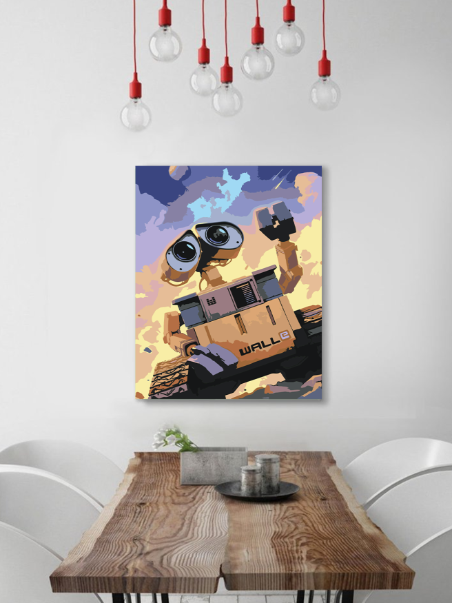 Raqamlar bo&amp;#039;yicha rasm &amp;quot;VALL-I&amp;quot;