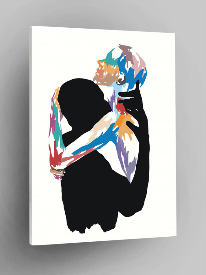 Raqamlar bo&amp;#039;yicha rasm &amp;quot;Ehtirosning abstraktsiyasi&amp;quot;