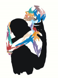 Raqamlar bo&#039;yicha rasm &quot;Ehtirosning abstraktsiyasi&quot;