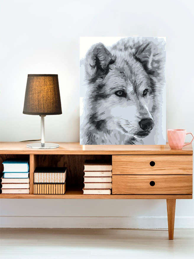 Raqamlar bo&amp;#039;yicha rasm &amp;quot;Yakka bo&amp;#039;ri&amp;quot;