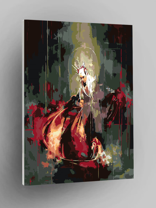 Raqamlar bo&amp;#039;yicha rasm &amp;quot;Elf qiroli&amp;quot;