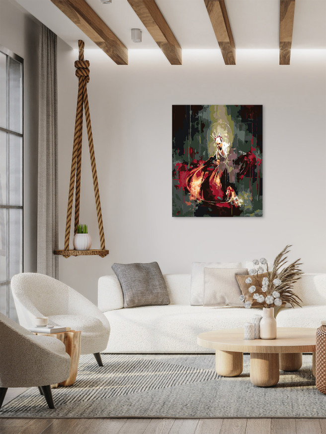 Raqamlar bo&amp;#039;yicha rasm &amp;quot;Elf qiroli&amp;quot;