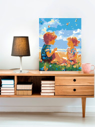 Картина по номерам &amp;quot;Дети в поле&amp;quot;