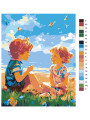 Картина по номерам &amp;quot;Дети в поле&amp;quot;