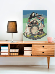 Raqamlar bo'yicha rasm "Hayao Miyazaki anime"