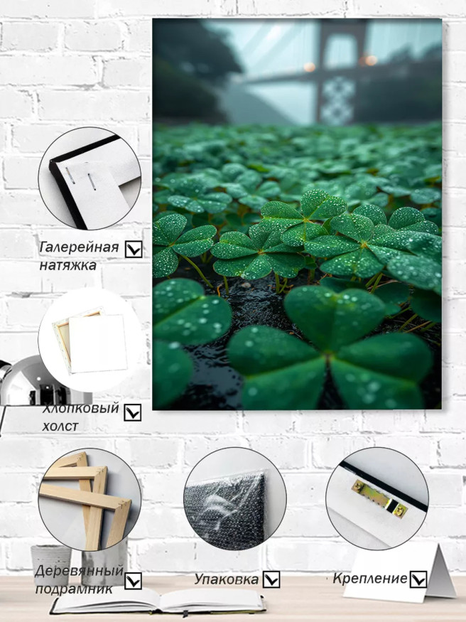 Holstga bosilgan poster &amp;quot;Yomg‘irdan keyingi beda&amp;quot;