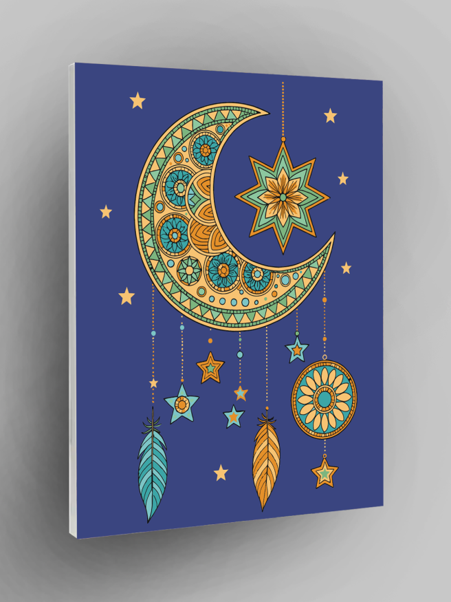 Raqamlar bo‘yicha rasm &amp;quot;Oyli tushlar tutqichi&amp;quot;